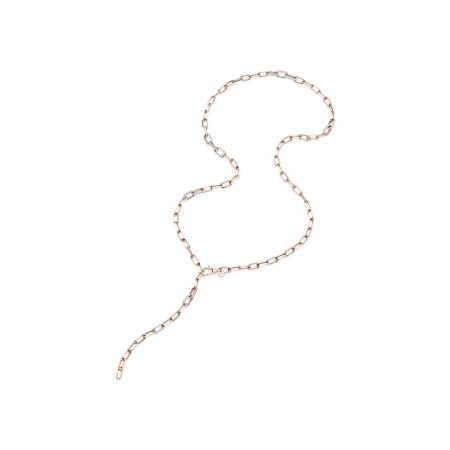 Collier Burato Chain Fine en or rose et diamants